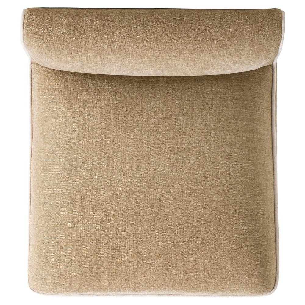 Allonia Modern Classic Beige Accent Stool|