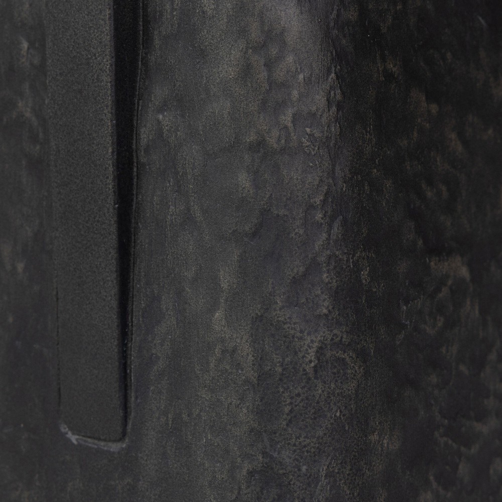 Daro Modern Classic Black Concrete Outdoor End Table|