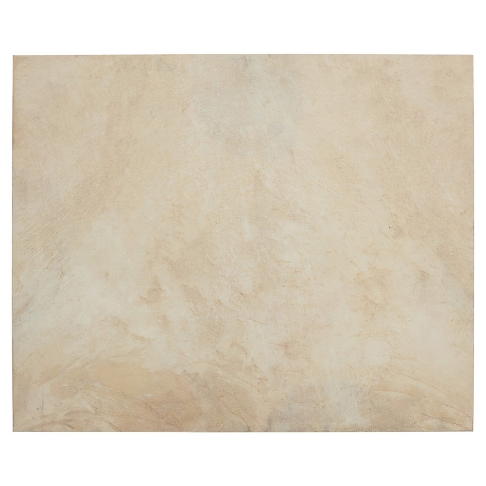 Dolly Modern Classic Cream Leather Wrapped Nightstand|