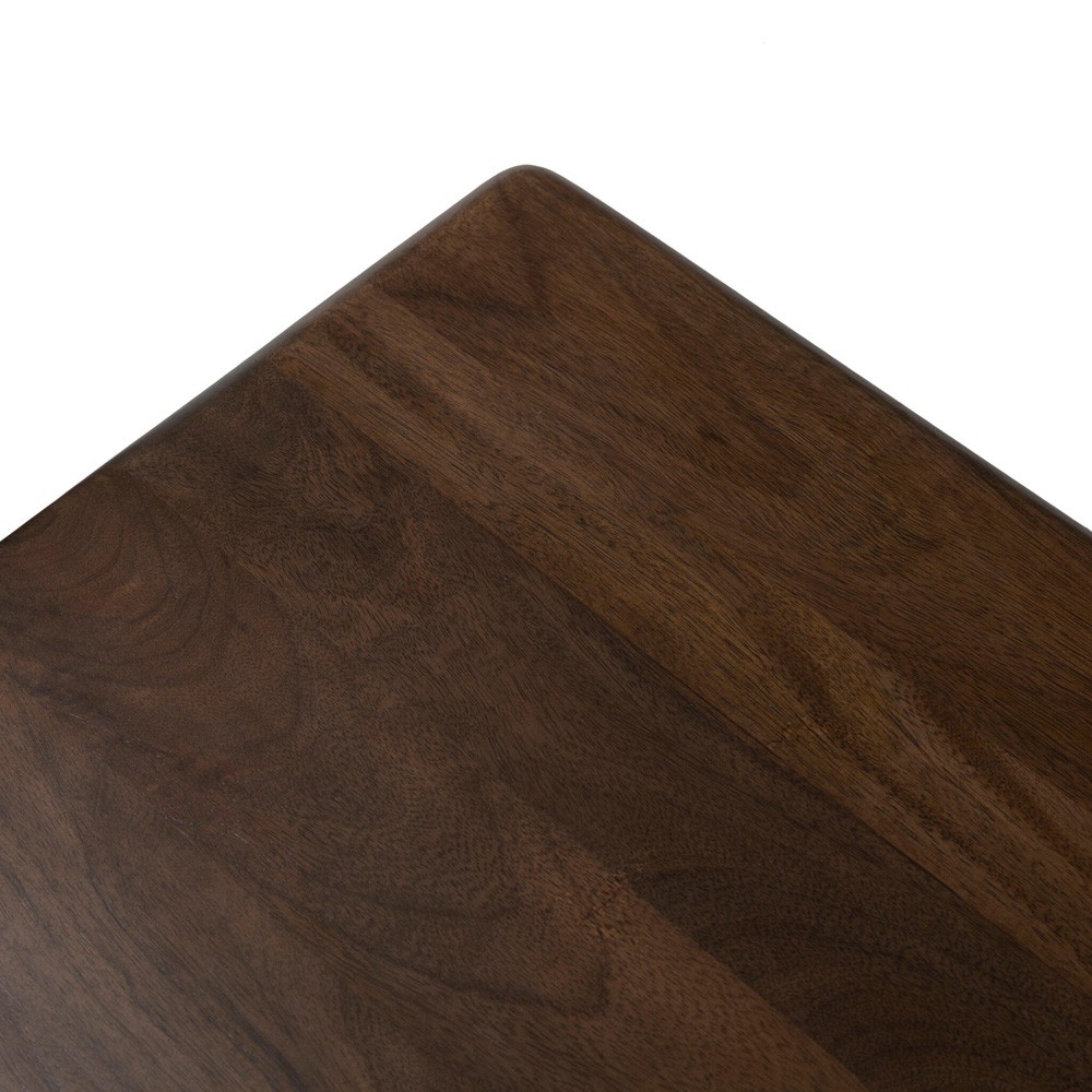 Eldrin Rustic Lodge Brown Mango Wood Double Dresser|