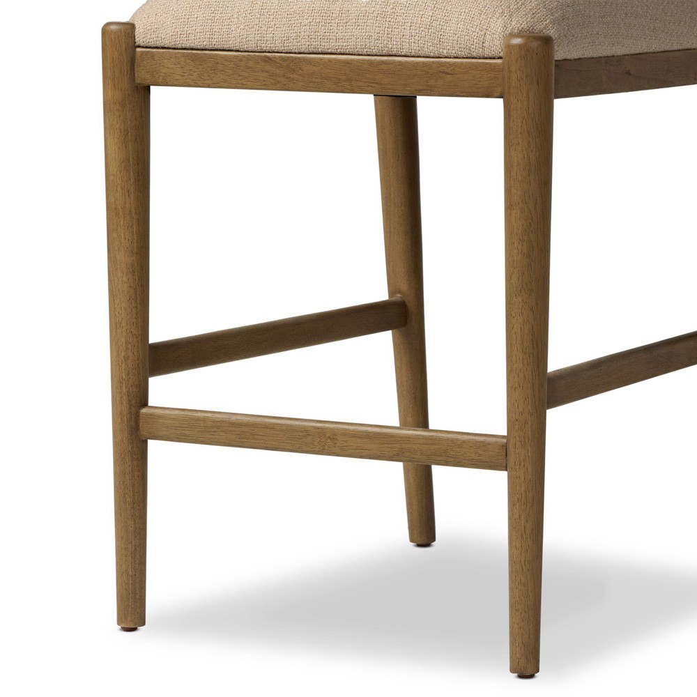 Gallagher Rustic Lodge Beige Performance Counter Stool|