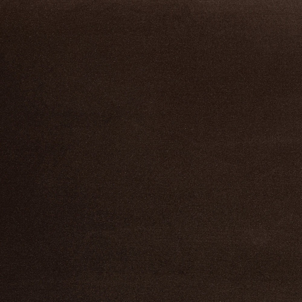 Harlin Updated Traditional Brown Velvet Performance Rectangular Cocktail Ottoman|