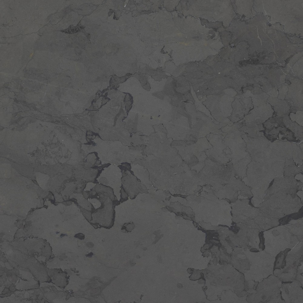 Nina Updated Traditional Grey Marble Black Iron Drink Table|