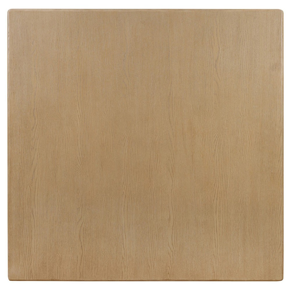 Pecos Modern Classic Light Wash Oak Square Coffee Table|