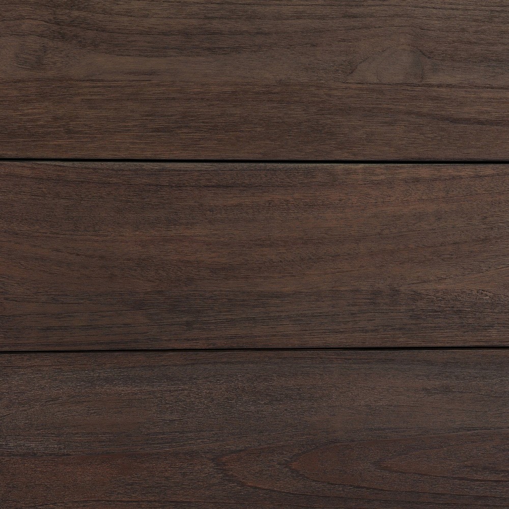 Soho Modern Classic Brown Teak Rectangular Outdoor Coffee Table|