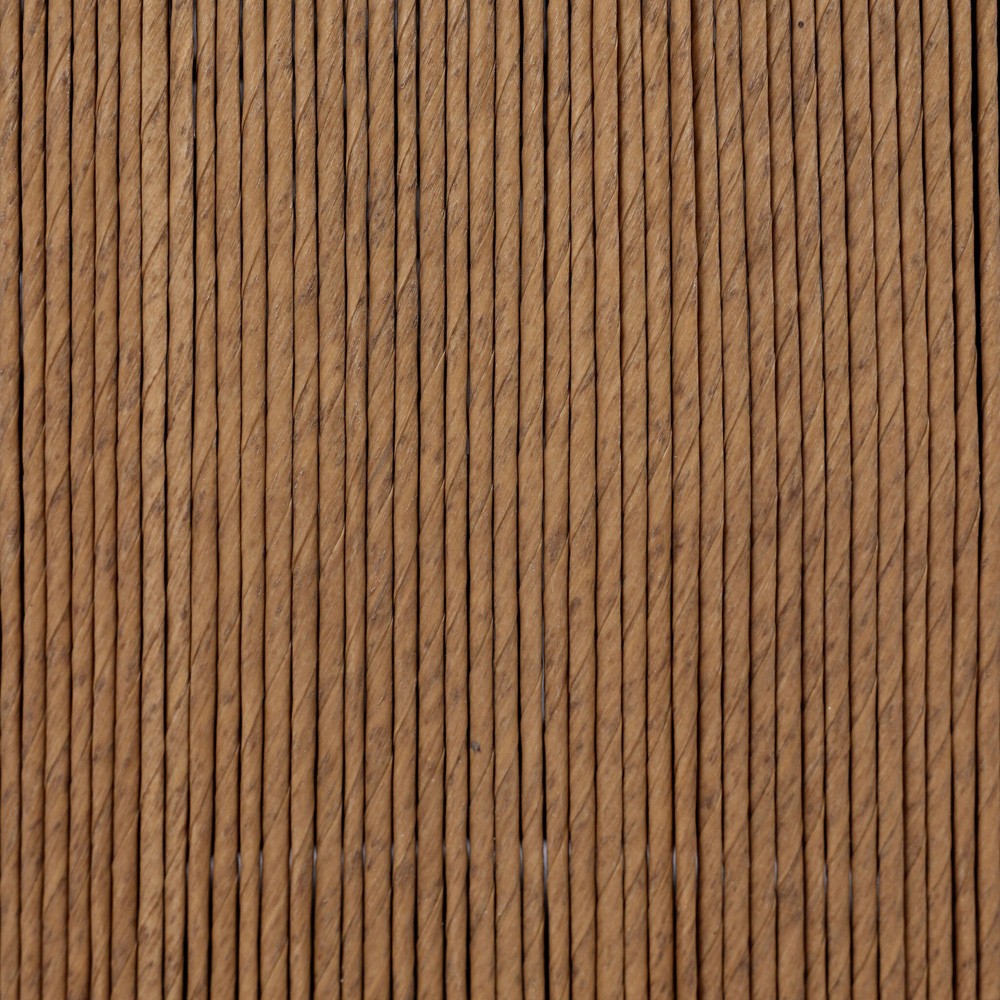 Taum Coastal Beach Brown Woven Oval Outdoor Coffee Table|