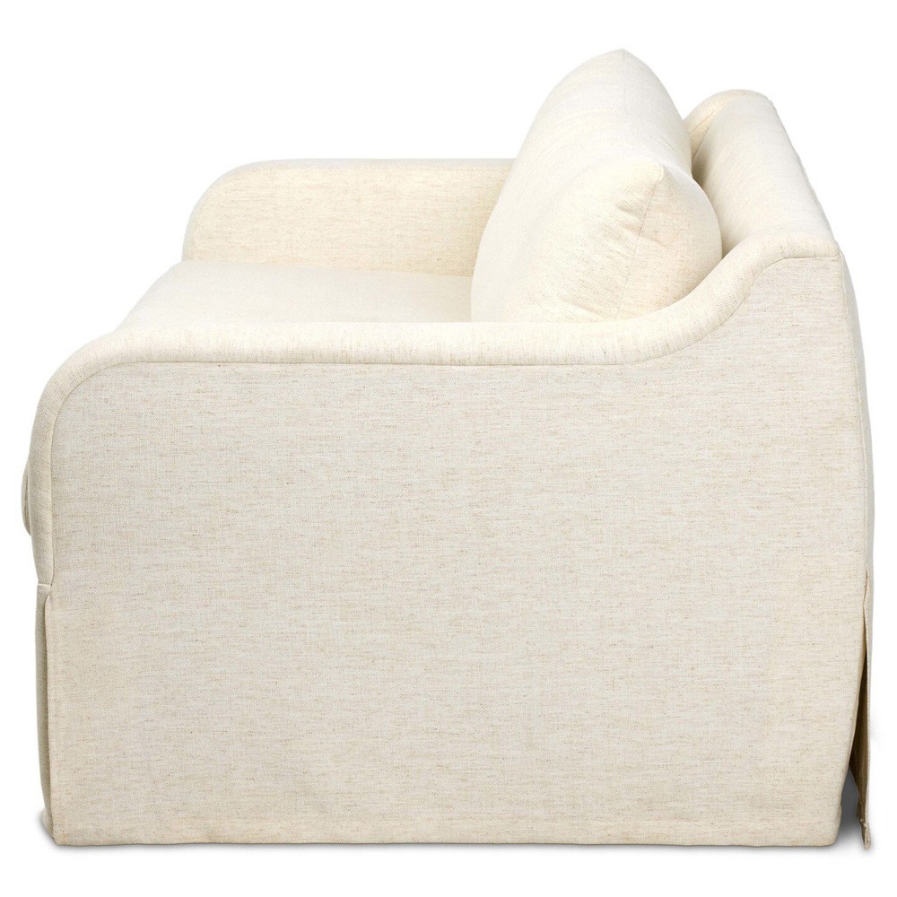 Ulla Modern Classic Cream Crypton Sleeper Sofa - 82"|