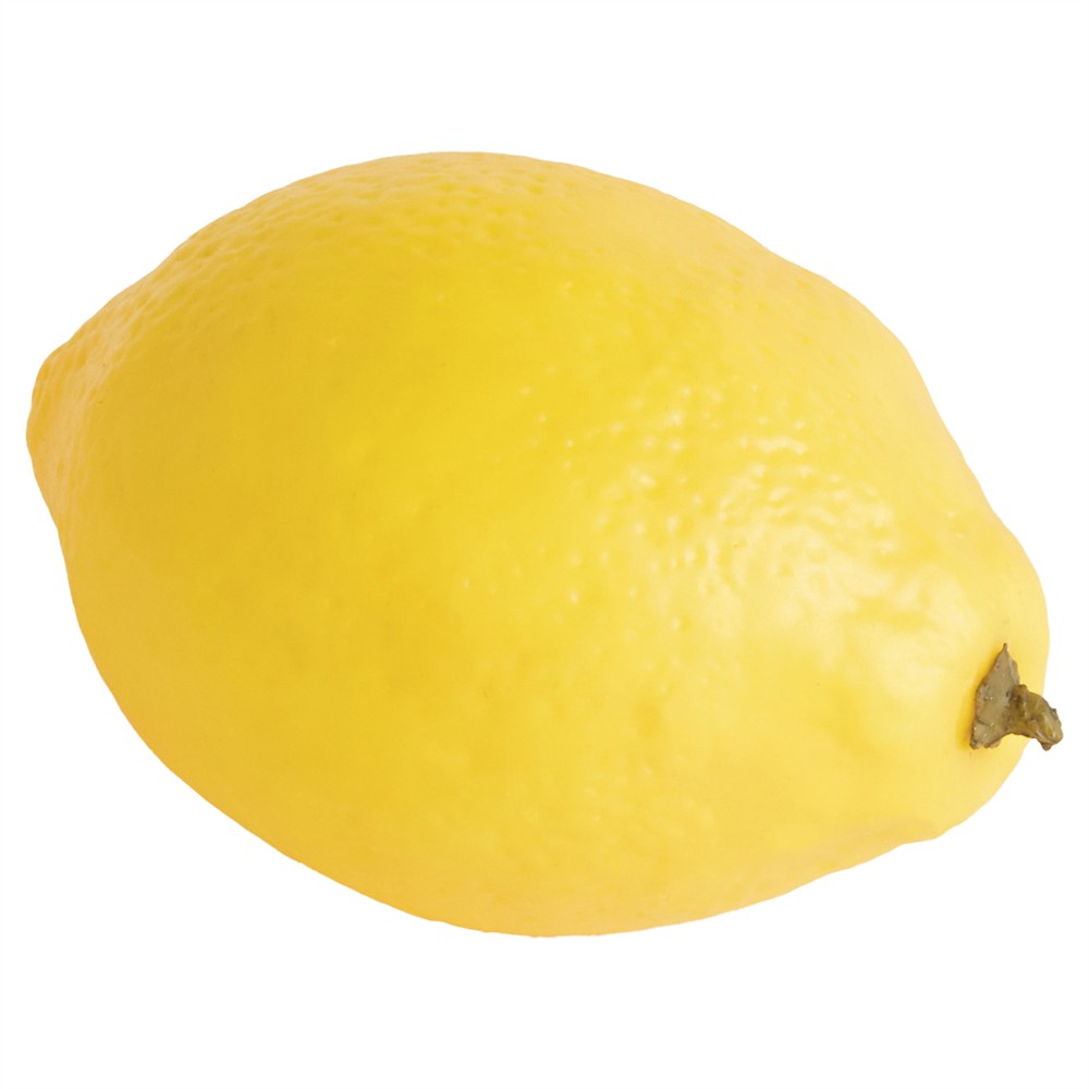Coleson Updated Traditional Yellow Faux Decorative Lemons - Set of 6|