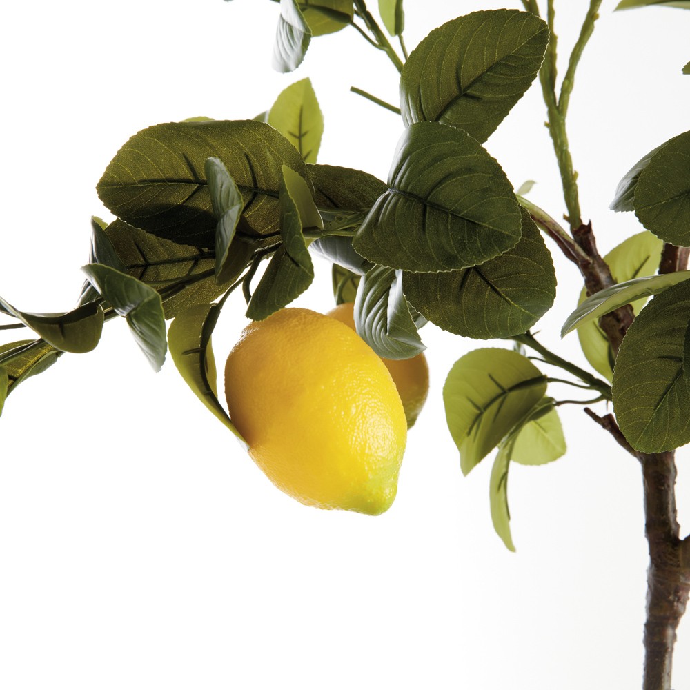 Alfonso French Country Green Leaf Lemon Drop In Tree - 37"|