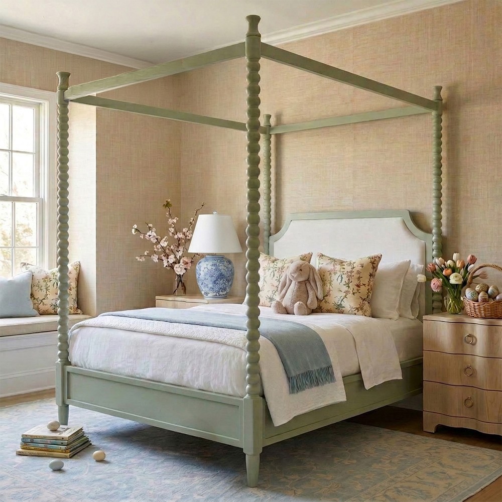 Hollis French Country Blue Chinoiserie Porcelain Table Lamp|