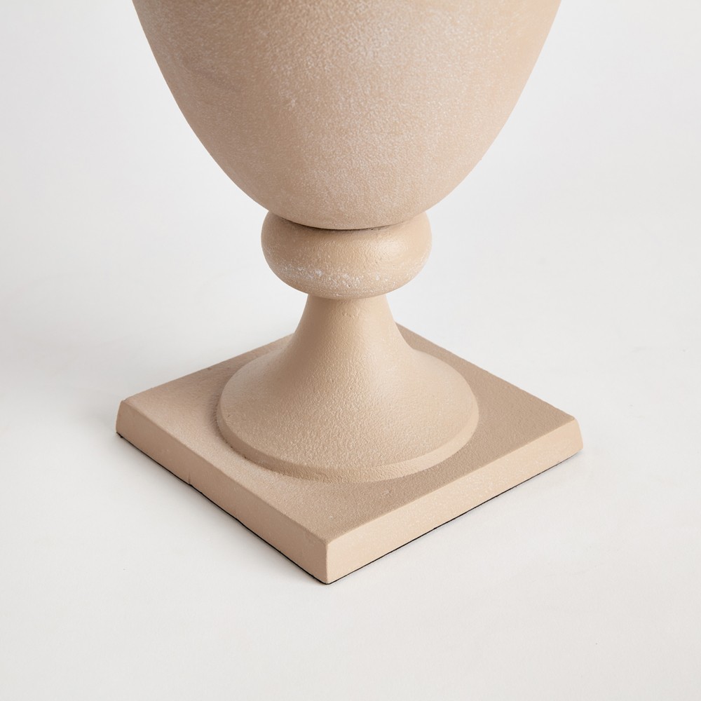 Ernesto Updated Traditional Cream Footed Decorative Vase|