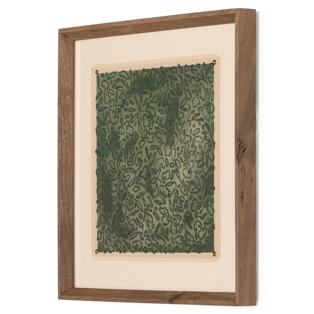 Green Glimmer Painting - 18x18|