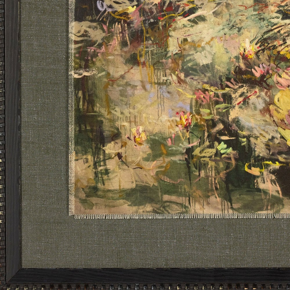 Evening Reflections Painting - 18x18|