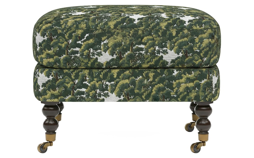 Madeline Crypton Tapestry Ottoman|