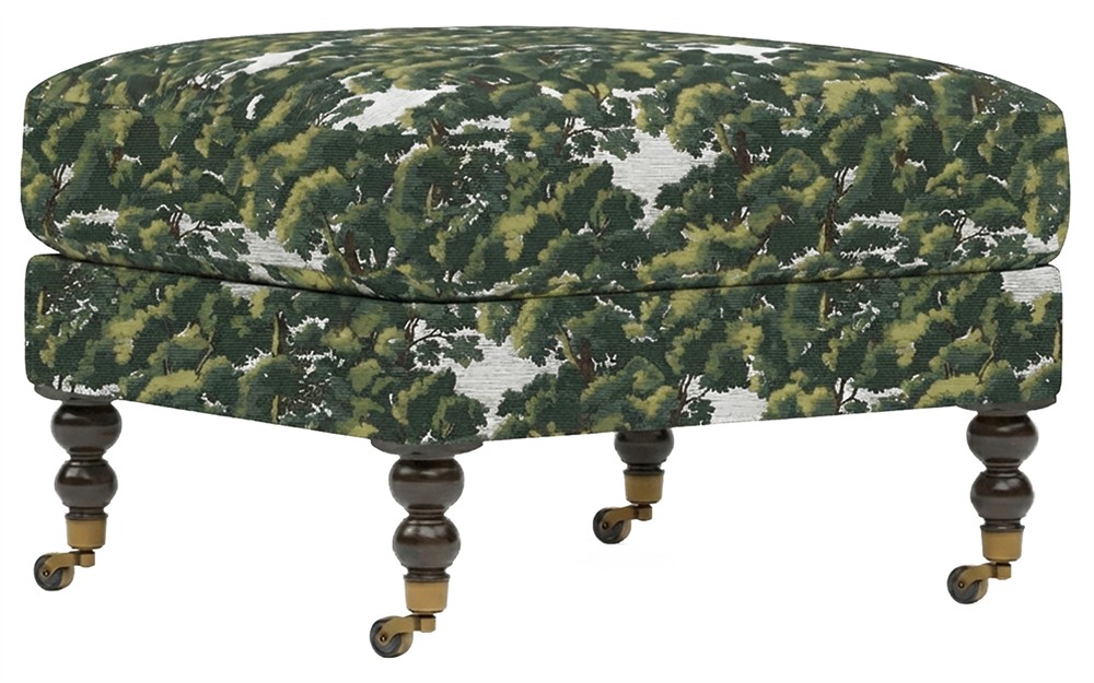 Madeline Crypton Tapestry Ottoman|