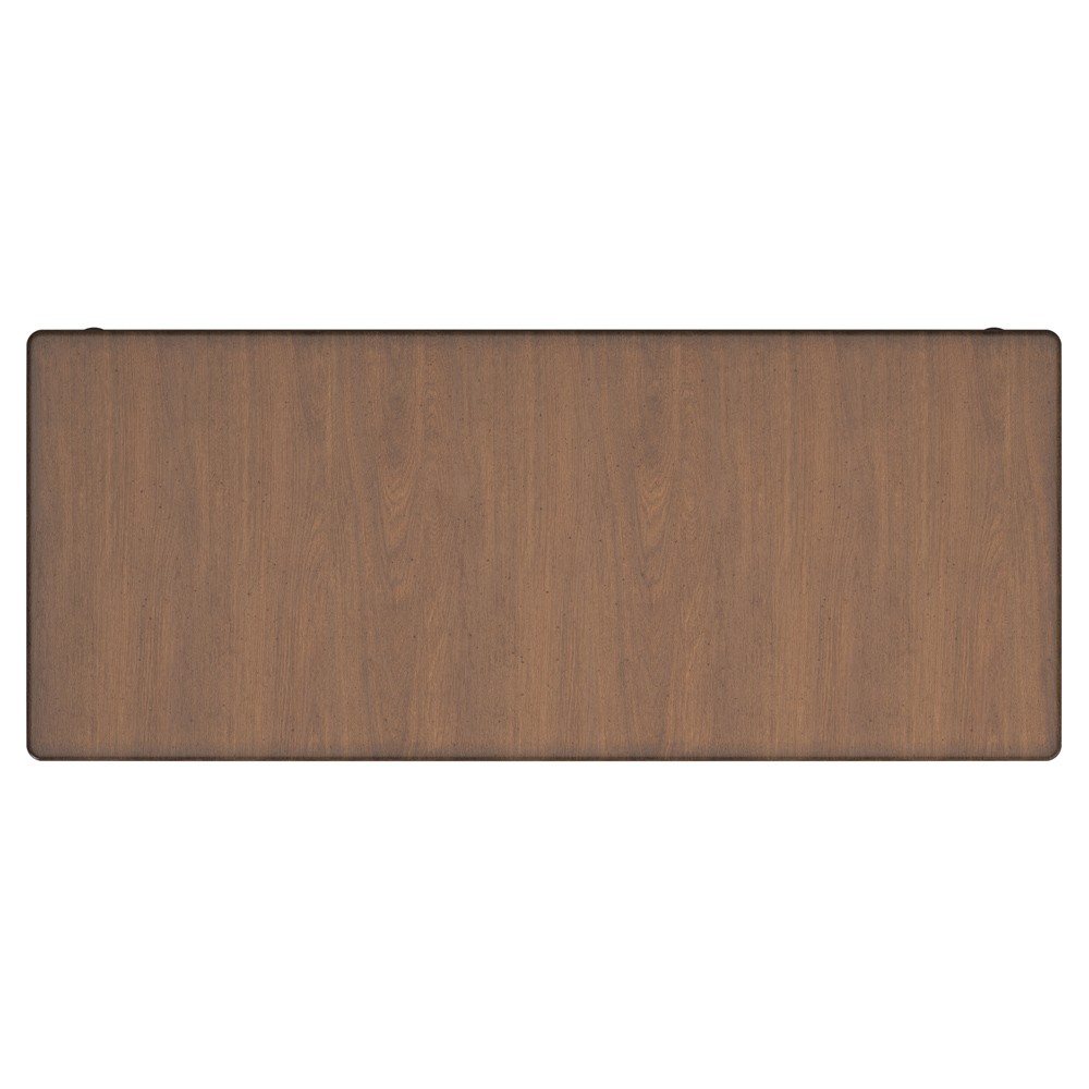 Zaylen Updated Traditional Brown Wood Bachelor Chest|