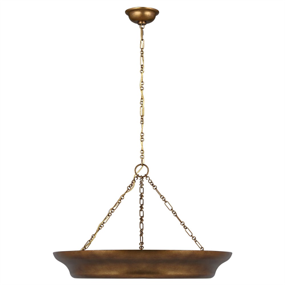 Lenoir Updated Traditional Vintage Gild Chandelier - 24"|