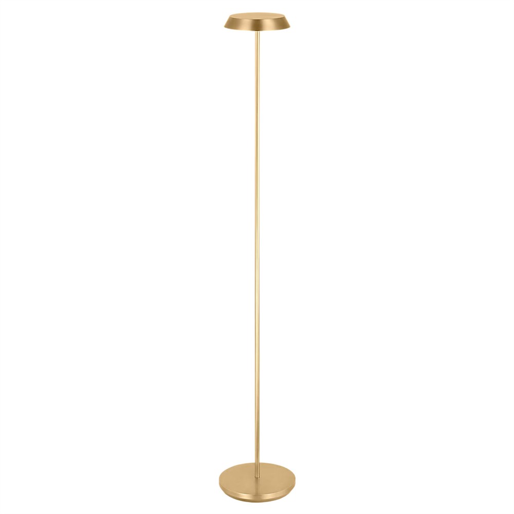 Tepa Modern Classic Antique Brass Rechargeable Outdoor Floor Lamp|