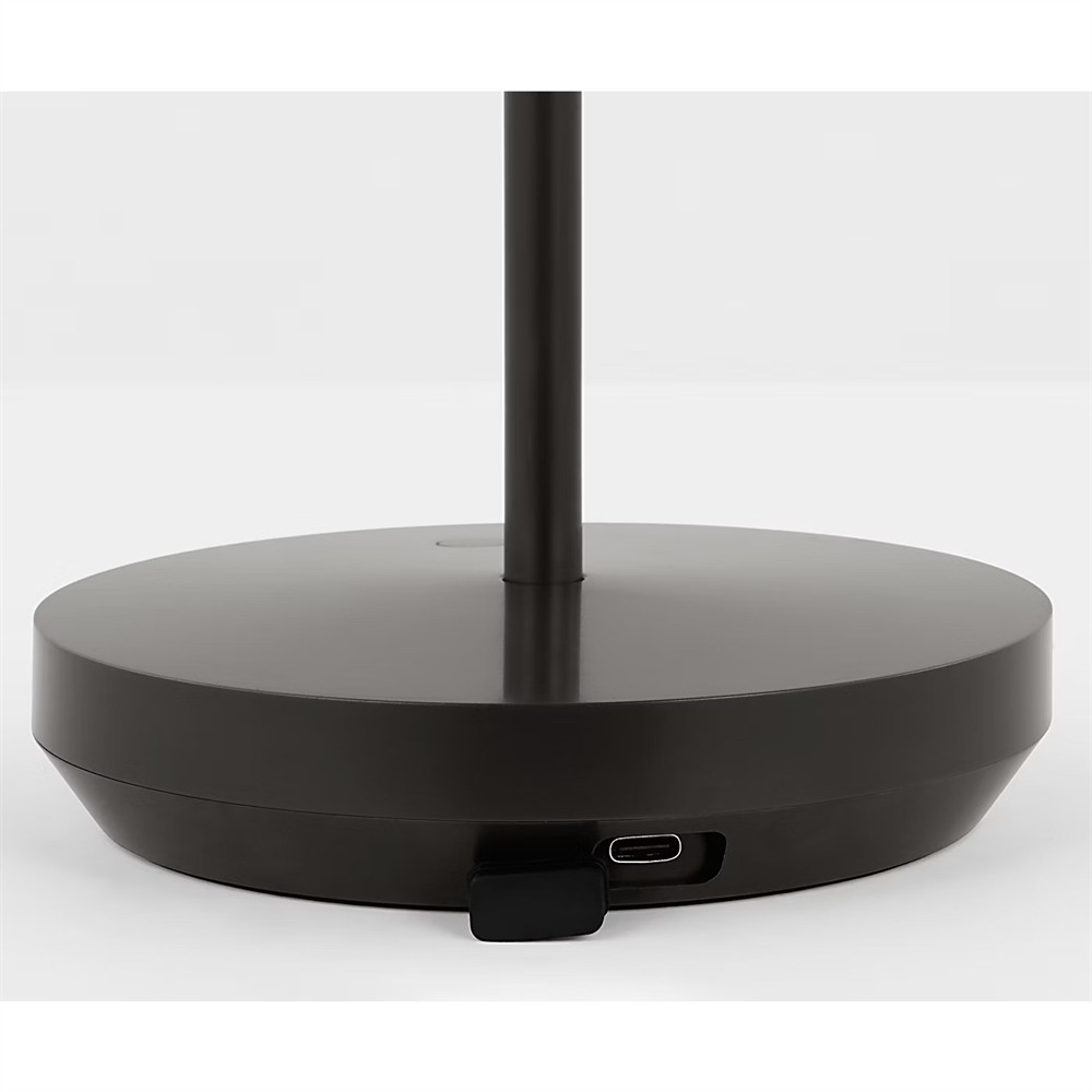 Tepa Modern Classic Bronze Brass Rechargeable Outdoor Table Lamp|