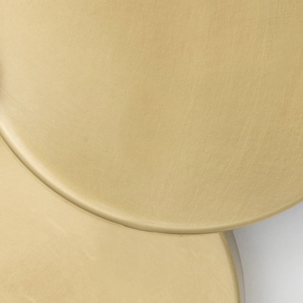 Adalia Modern Classic Aged Brass Crystal Semi Flush Mount|