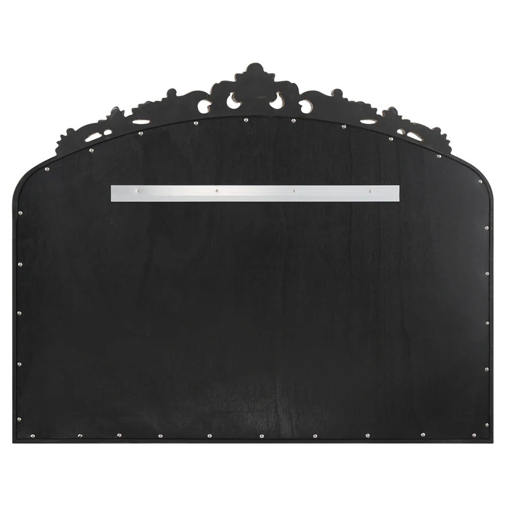 Ardelle Traditional Burnished Brass Arched Wall Mirror|