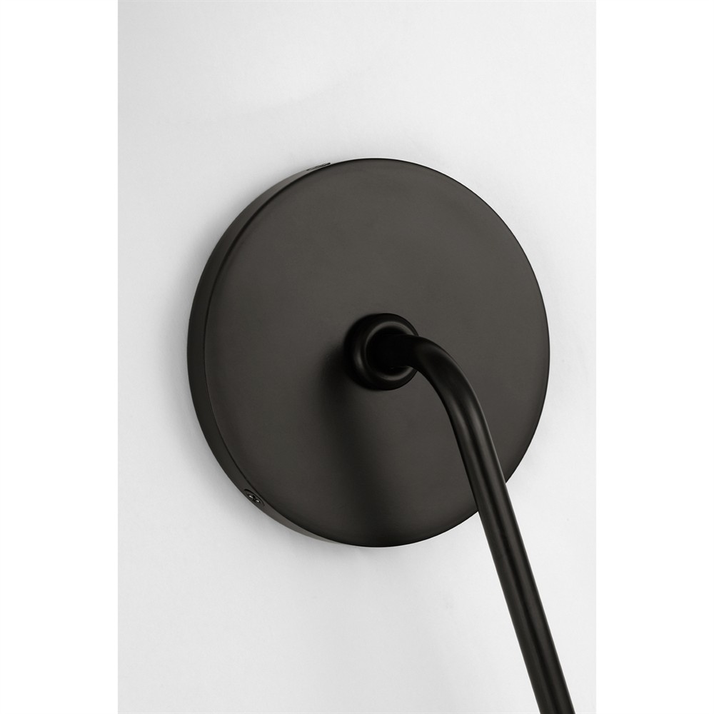 Visual Comfort Ingela White Silk Pleated Modern Iron Single Armed Sconce|