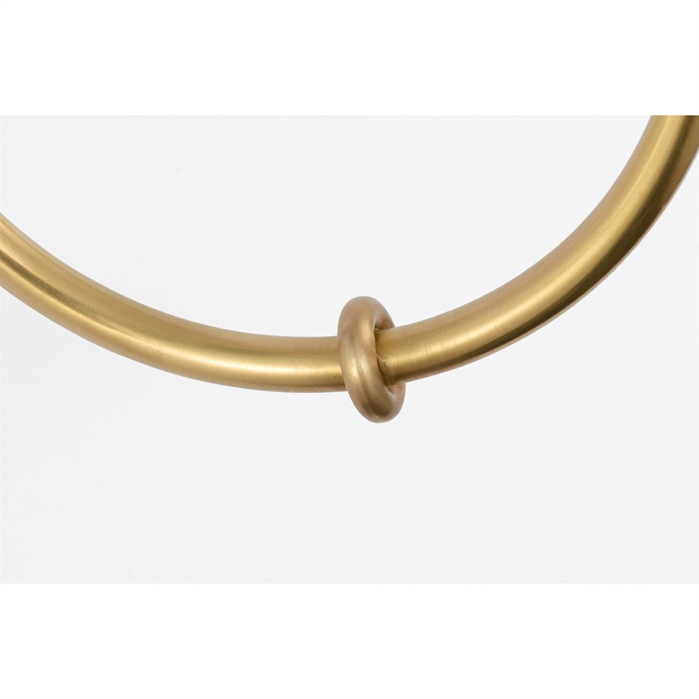 Visual Comfort Ingela White Silk Pleated Antique Brass Double Armed Sconce|