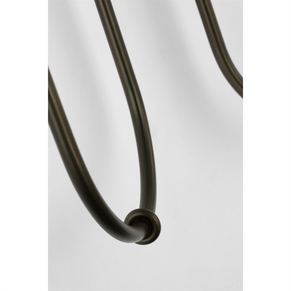 Visual Comfort Ingela White Silk Pleated Modern Iron Double Armed Sconce|