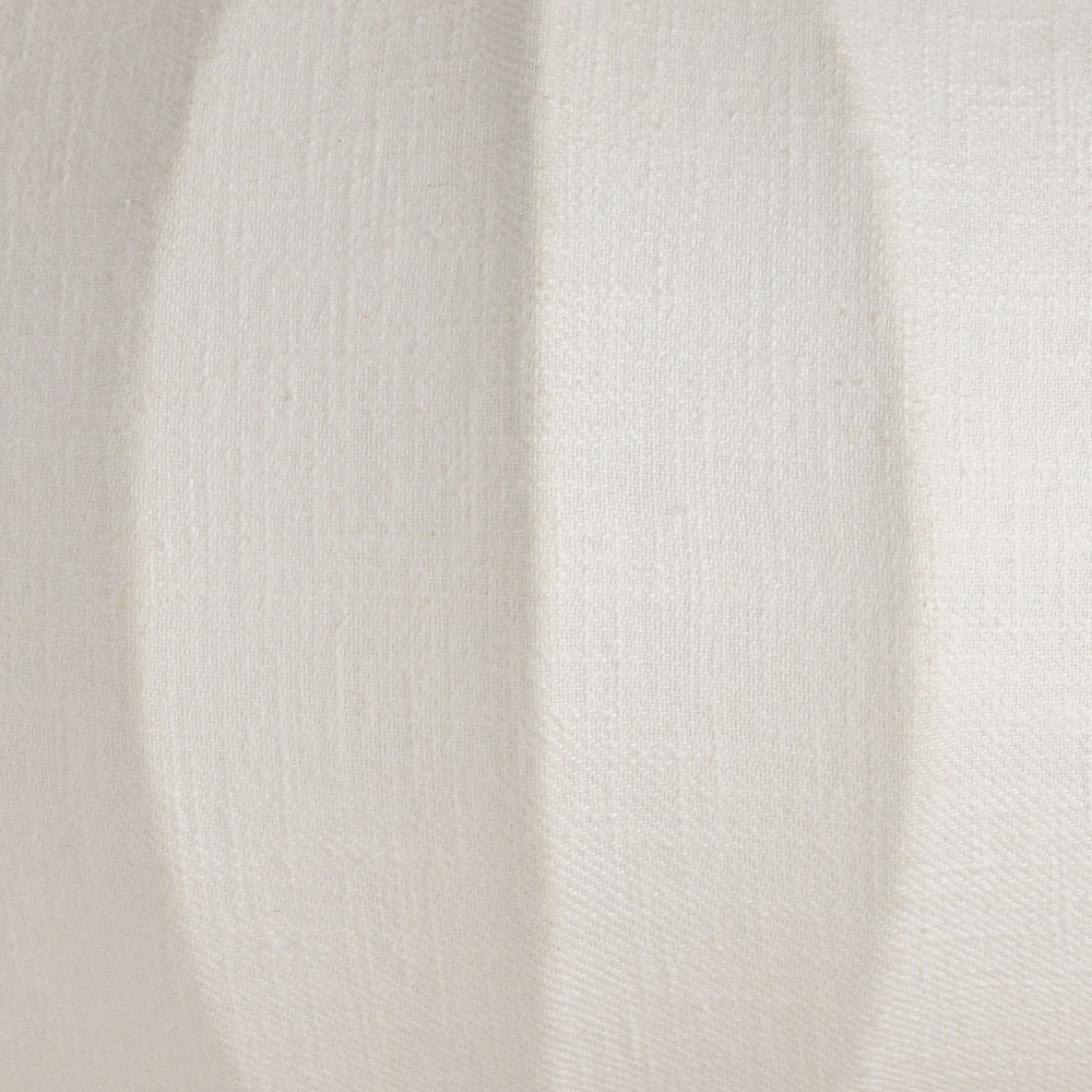 Elio Modern Antique Brass White Linen Globe Pendant - 16"|