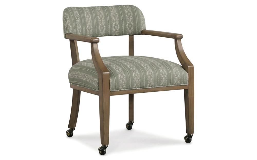 Bella Basil Stripe Game Chair|