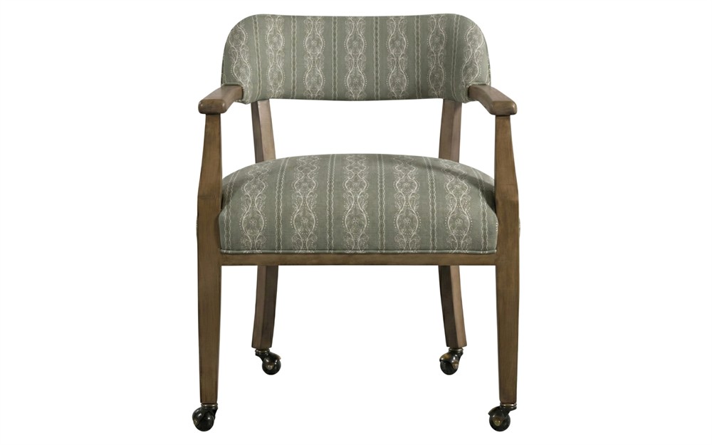 Bella Basil Stripe Game Chair|