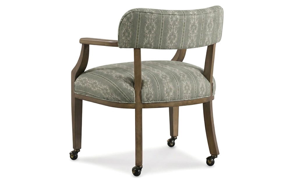 Bella Basil Stripe Game Chair|