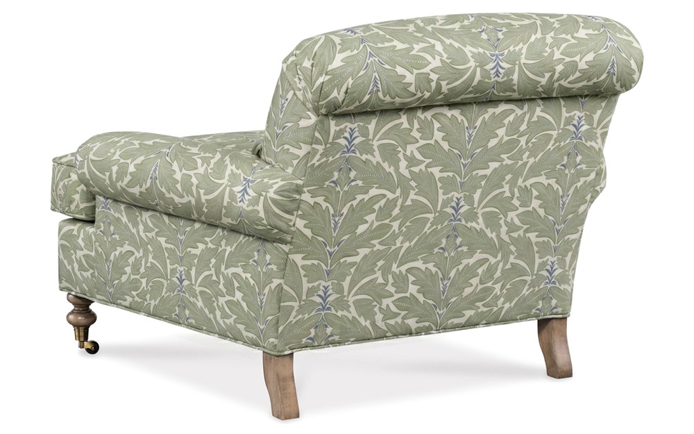 Carter Dried Herb Cotton Weave Chair and a Half|