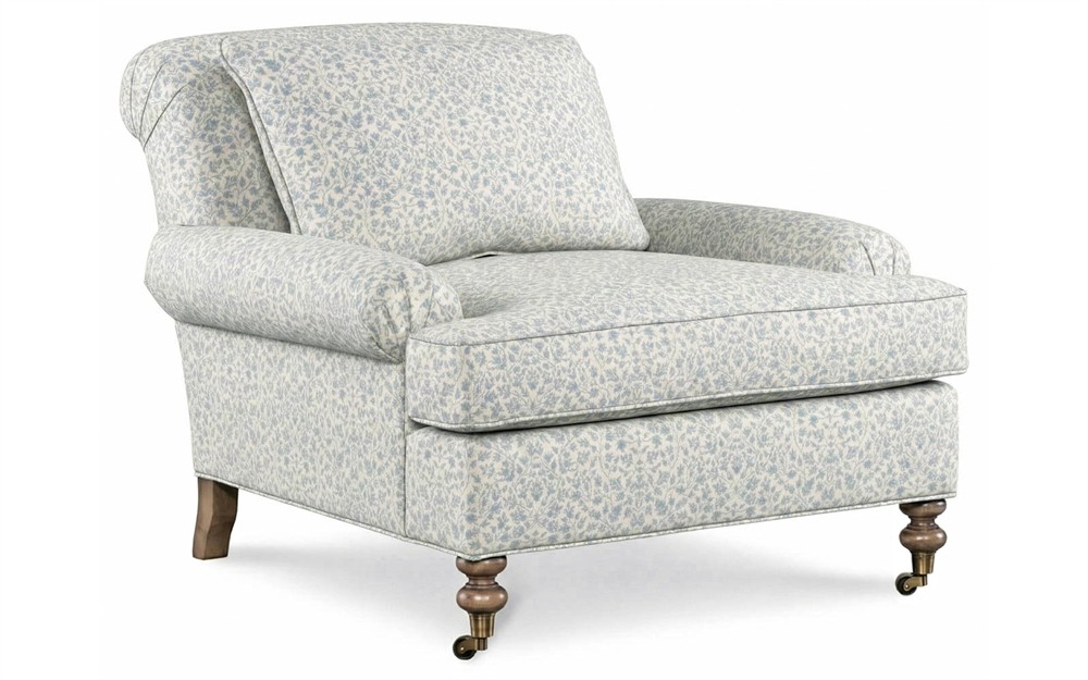 Carter Cherished Sky Sunbrella Chair and a Half|