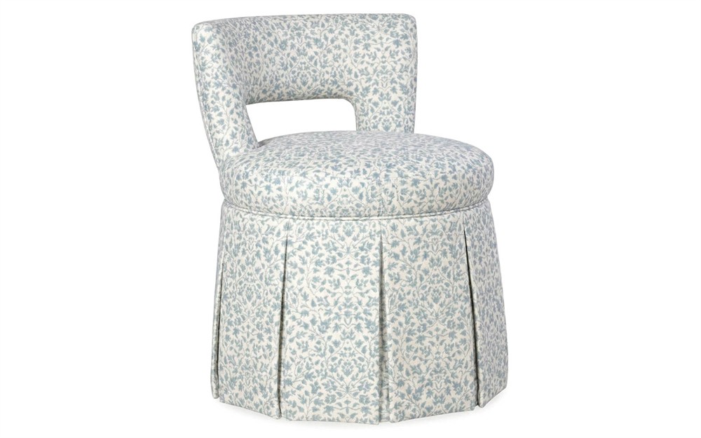 Lizbeth Cherished Sky Sunbrella Chair|