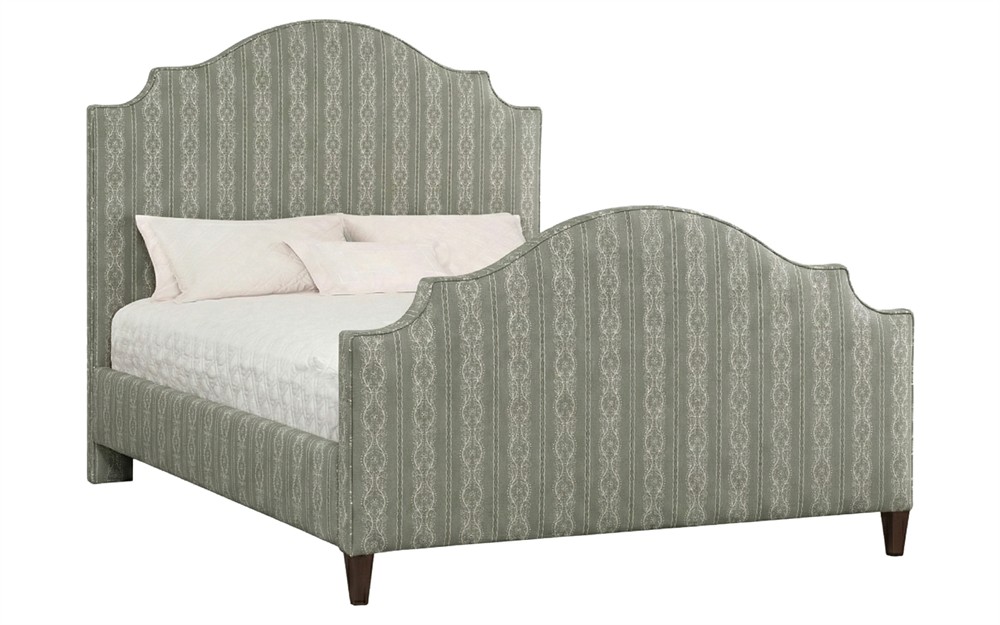 Riya Basil Stripe Bed - Queen|