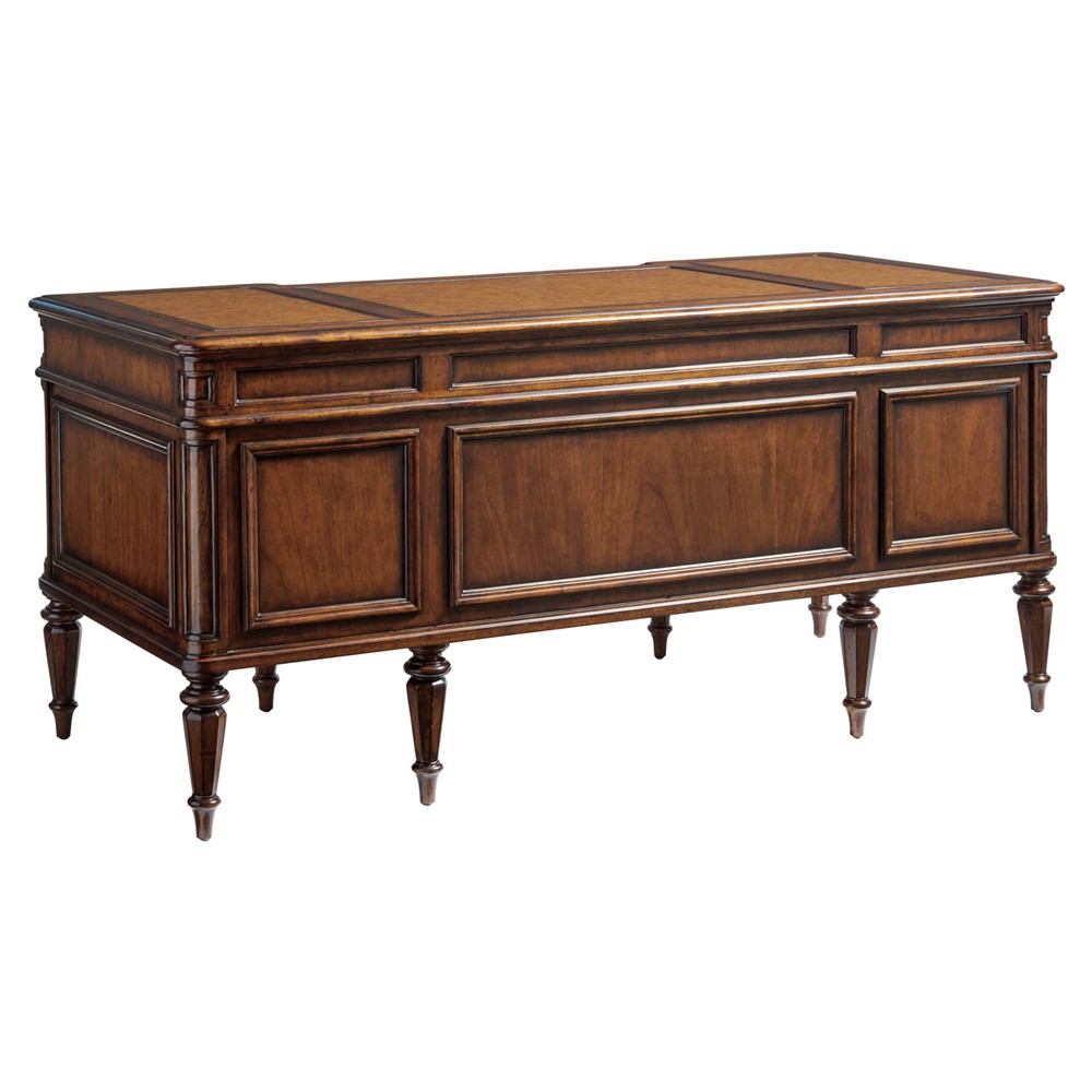 Wesley Updated Traditional Cherry Wood Desk|
