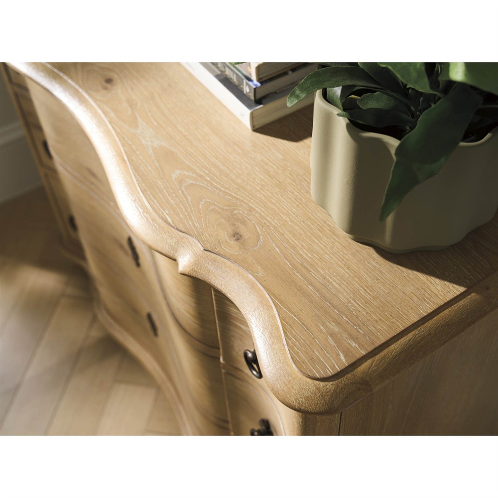 Carrie Updated Traditional Brown Hall Chest|