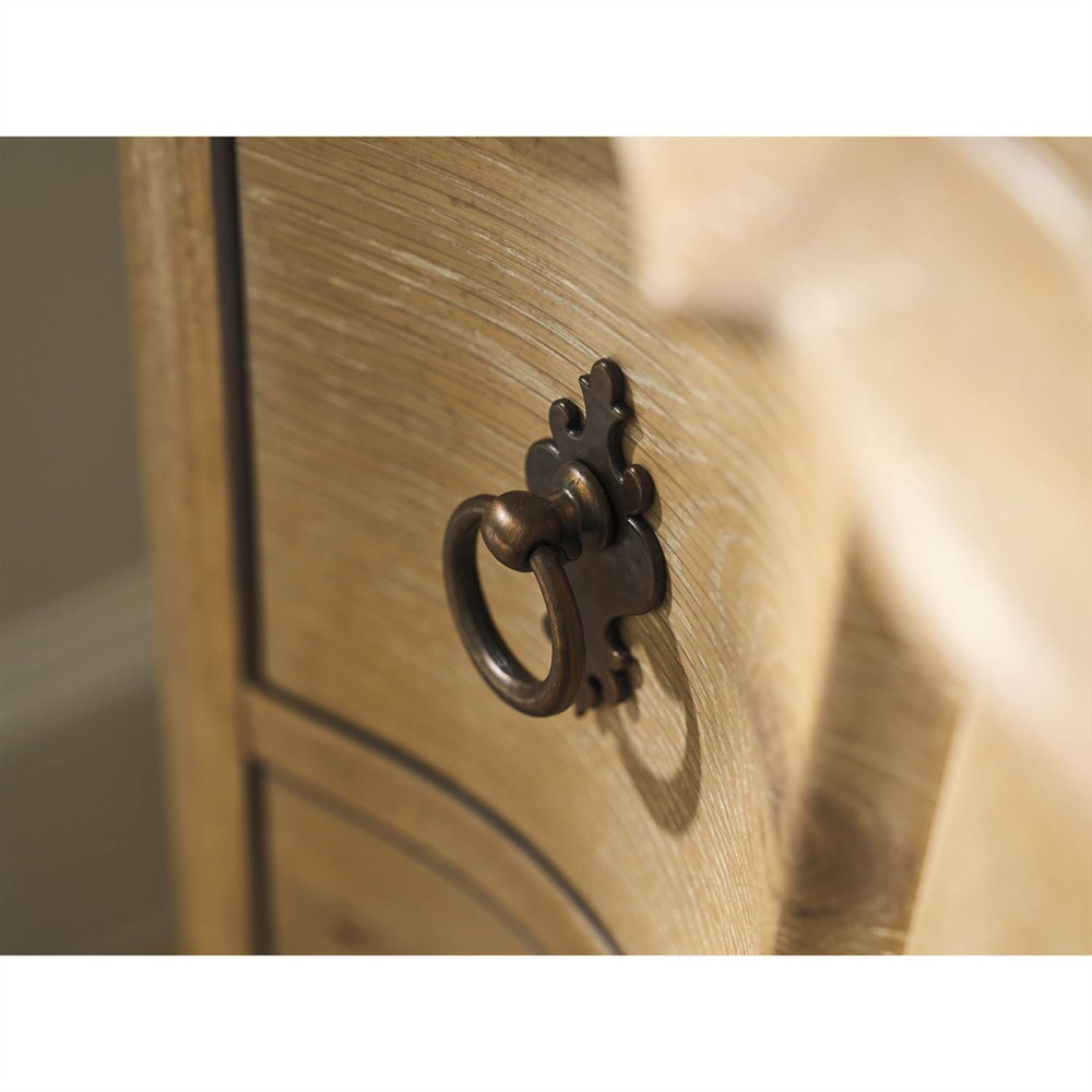 Carrie Updated Traditional Brown Hall Chest|