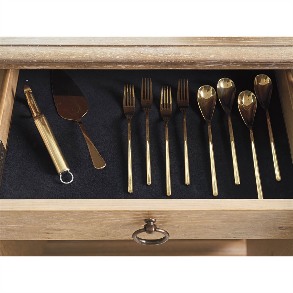 Westmont Updated Traditional Brown Wood Buffet|