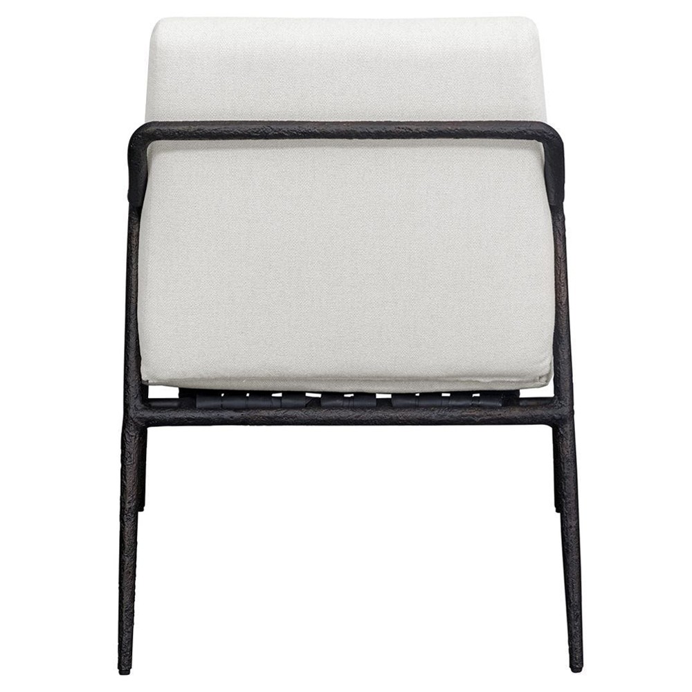 Mayer Modern Classic Black Aluminum Outdoor Lounge Chair|