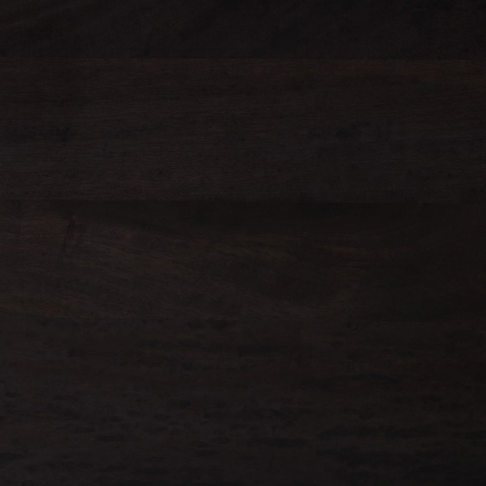 Arnaud Rustic Lodge Black Woven Cane Mango Wood Media Console - 72"|