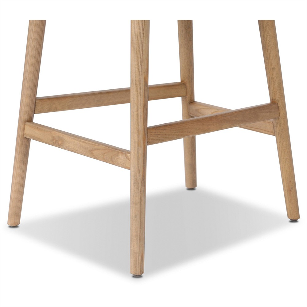 Camden Modern Classic Dark Brown Velvet Performance Swivel Counter Stool |