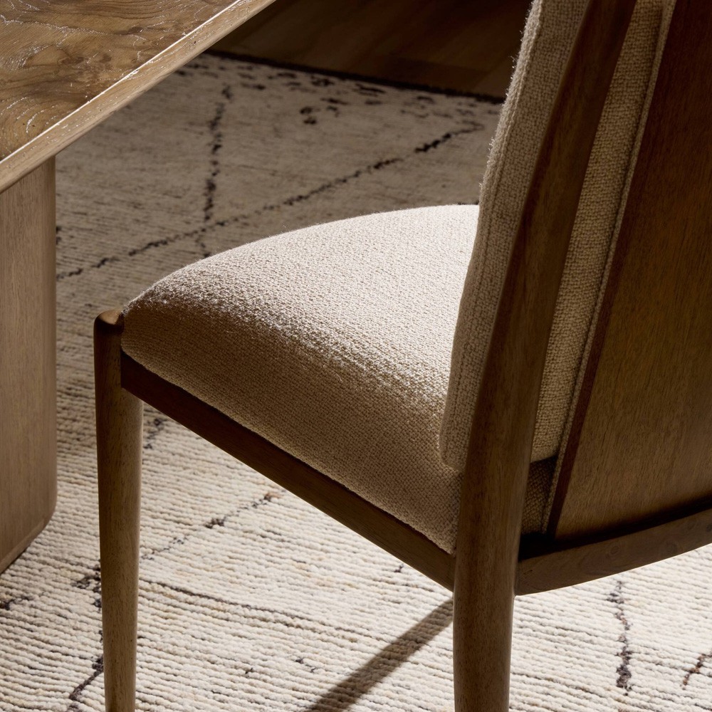 Gallagher Modern Classic Beige Performance Dining Chair|