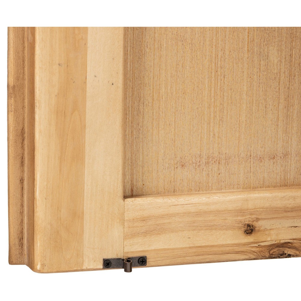 Marjorie Updated Traditional Distressed Bleached Wood Sideboard|