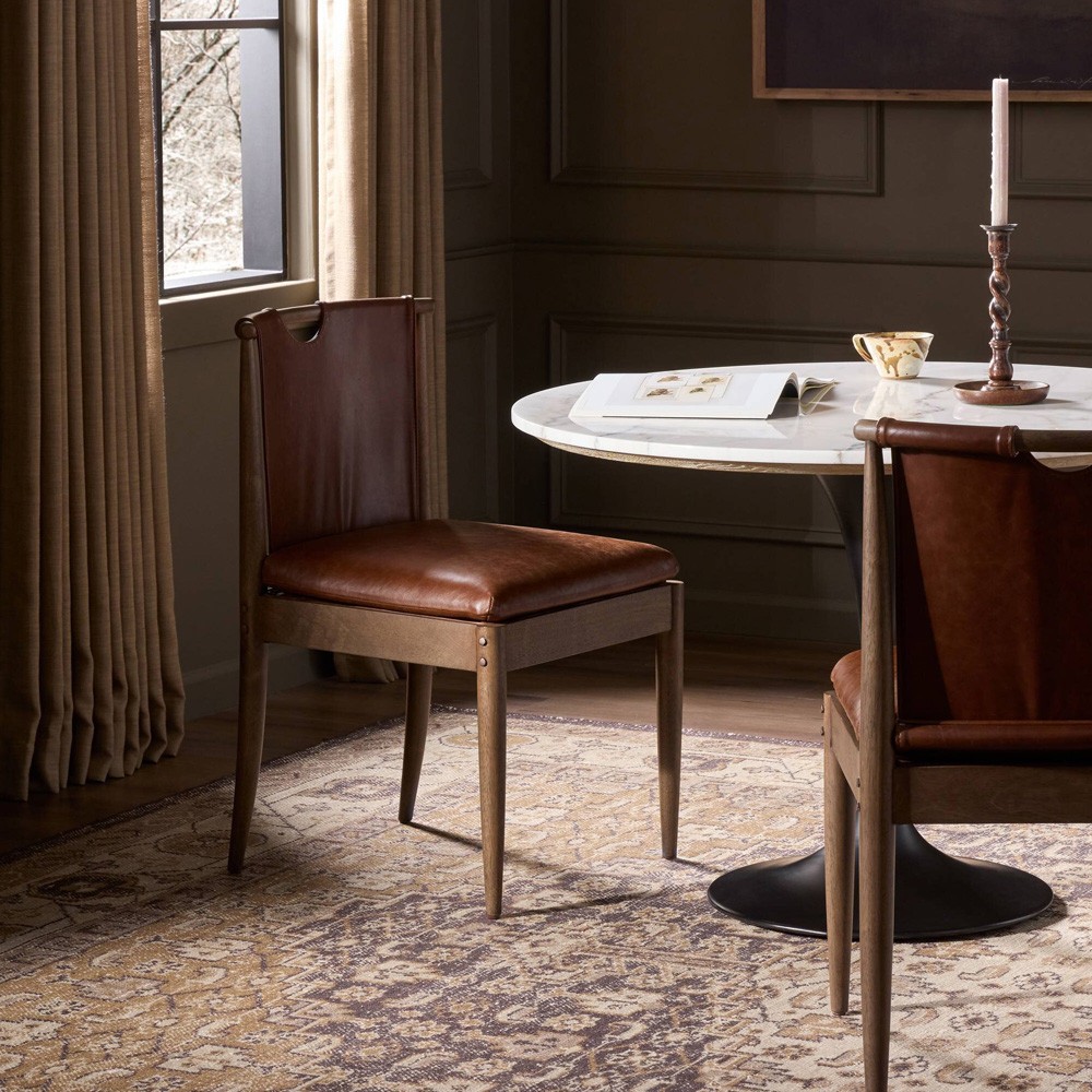 Marna Dulane Mahogany Dining Chair|