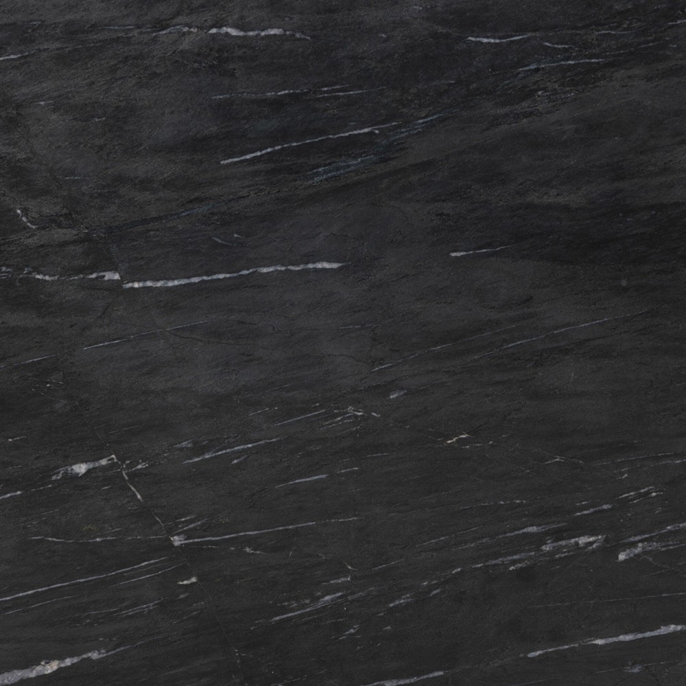 Oric Modern Classic Black Marble Round Bistro Table - 42"|