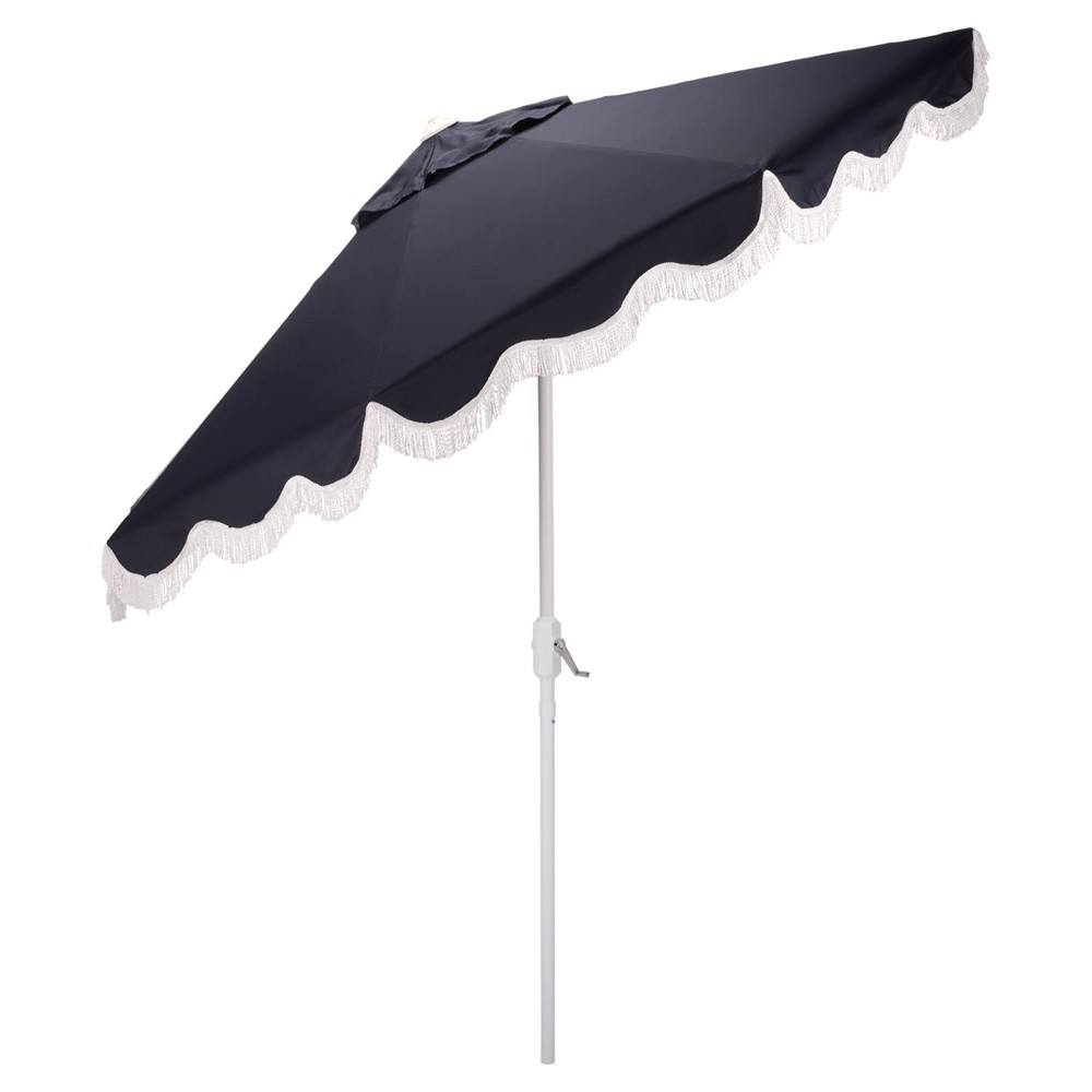 curved arm patio umbrella FEAMONT 3.5X3.5M Curved Arm Garden Patio Umbrella Aluminum Frame 250g  Polyester Waterproof/UV-Proof Outdoor Folding Beach/Villa| Alibaba.com