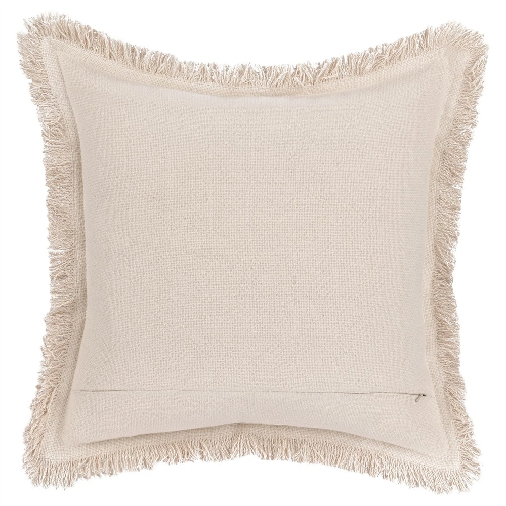 Danica Modern Classic Beige Linen Decorative Throw Pillow - 22x22|