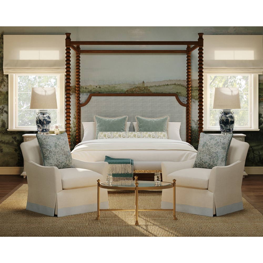 Elaria Updated Traditional Blue Floral Porcelain Jar Table Lamp|